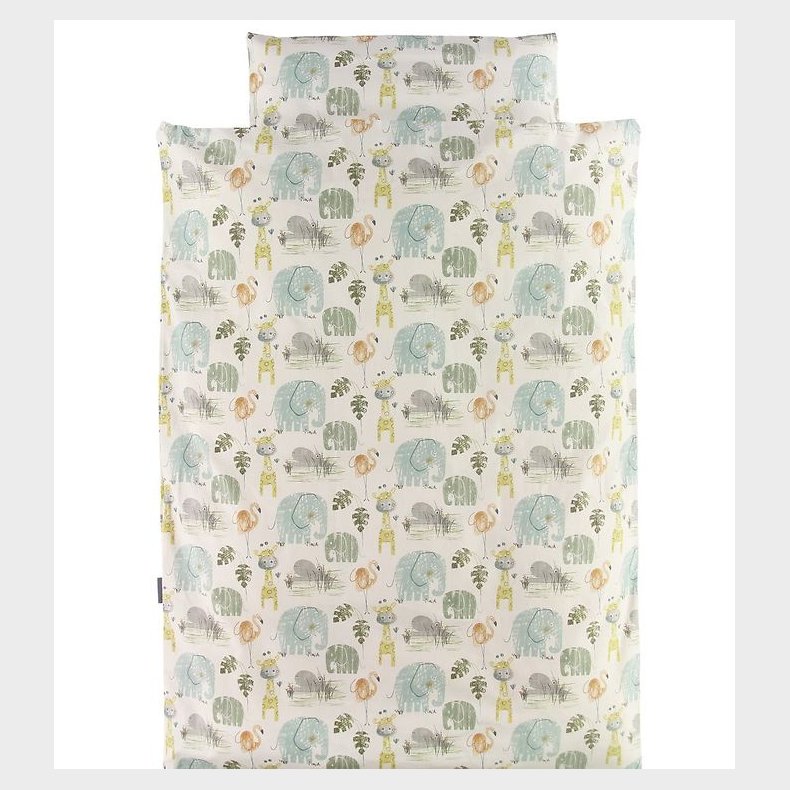 Nrgaard Madsens Sengetj - Baby - Beige m. Dyr