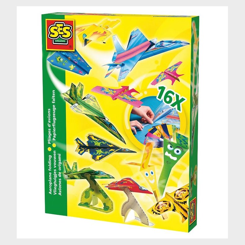 SES Creative - Origami - Flyvemaskiner