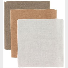 That's Mine Stofbleer - 70x70 - 3-pak - Beige/Brown/Golden Mist