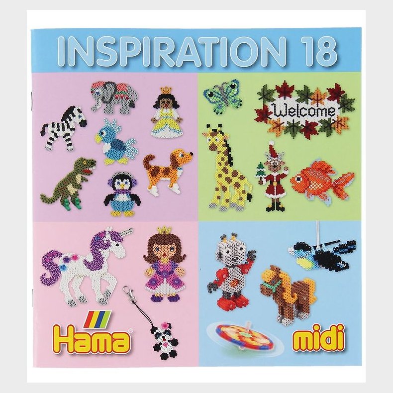 Hama Midi Inspirationsbog - Nr. 18