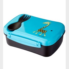 Carl Oscar Madkasse m. Kleelement - Turquoise Giraffe