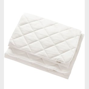 Leander Topmadras - Linea/Luna - 60x119 - Hvid