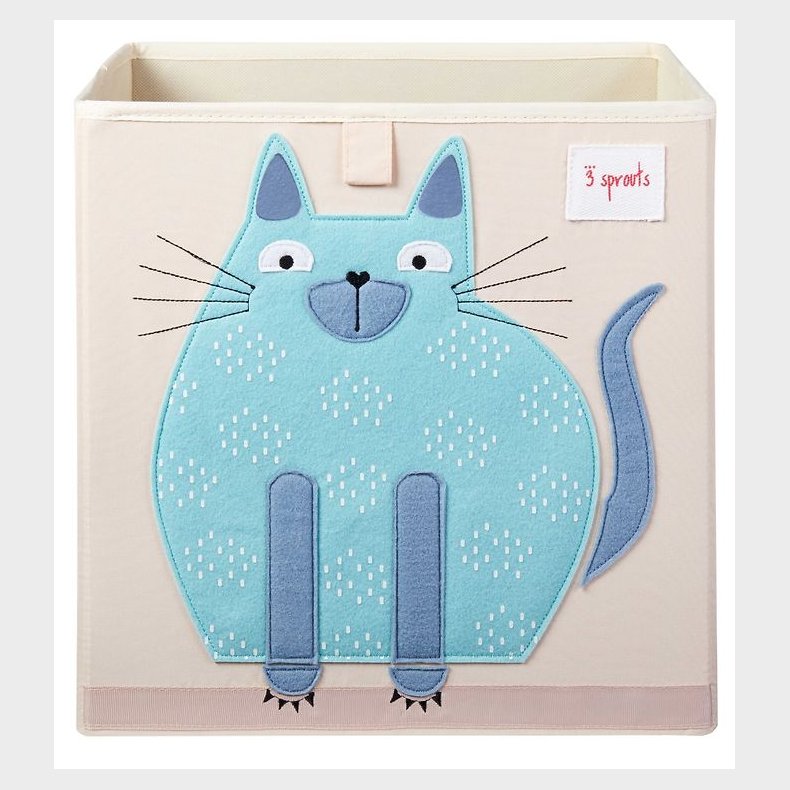 3 Sprouts Opbevaringskasse - 33x33x33 - Kat