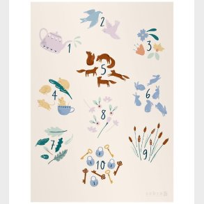 Sebra Plakat - 70x50 - Daydream