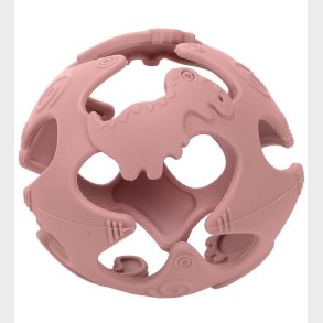 Tiny Tot Bidebold - Silikone - Stvet Rosa