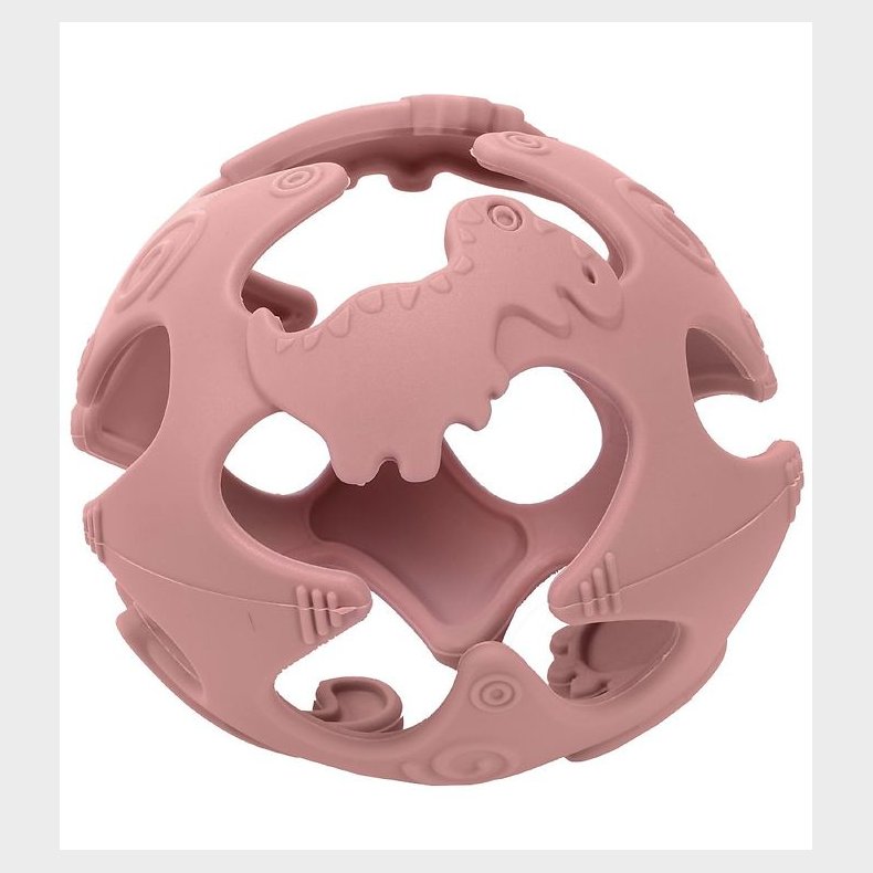 Tiny Tot Bidebold - Silikone - Stvet Rosa