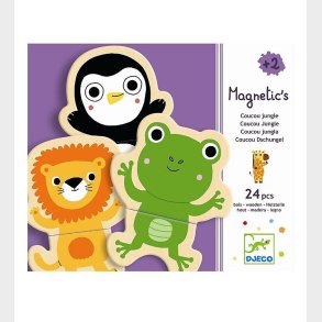 Djeco Magneter - 24 stk. - Tr - Coucou