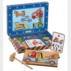 Djeco Hammer og S�m - K�ret�jer