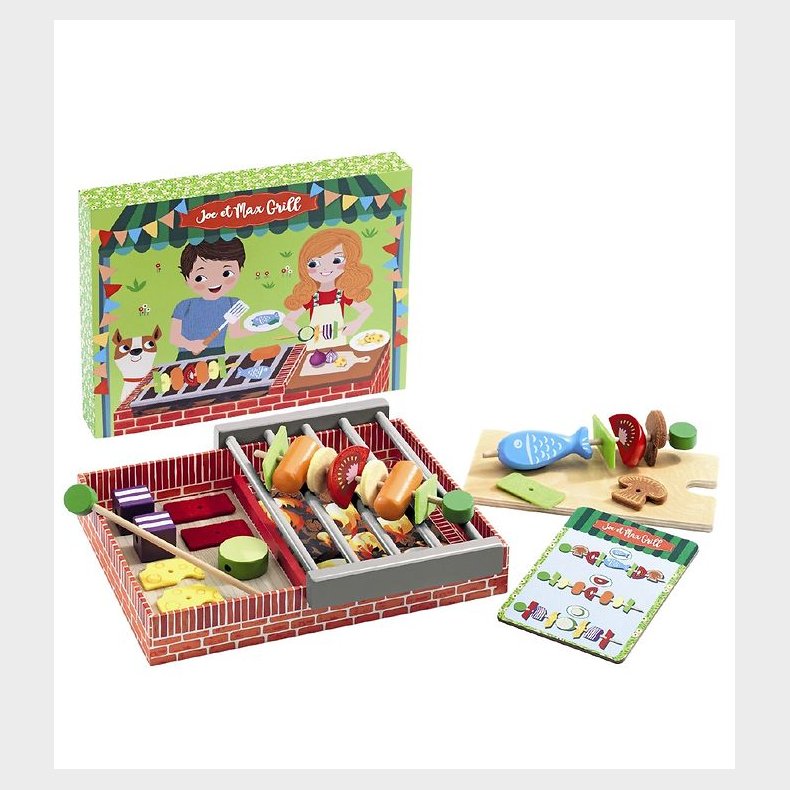 Djeco Grill - 20x19 cm - Tr� - Joe & Max