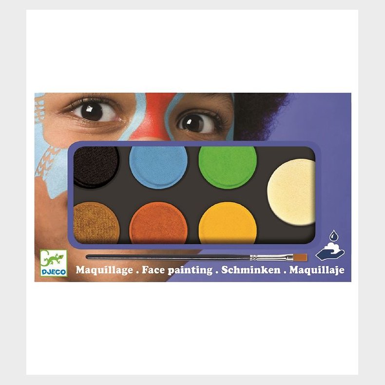 Djeco Ansigtsmaling - Palet - Natur