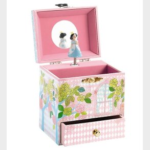 Djeco Smykkeskrin m. Musik - 18x11x9,5 cm - Fortryllet Palads