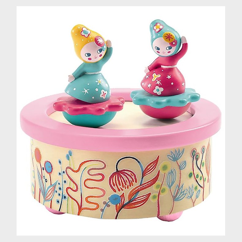 Djeco Spilledse - 12 cm - Tr - Blomster