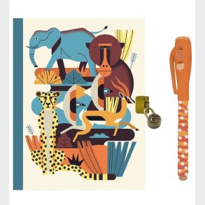 Djeco Dagbog m. Ls & Magisk Pen - Owen