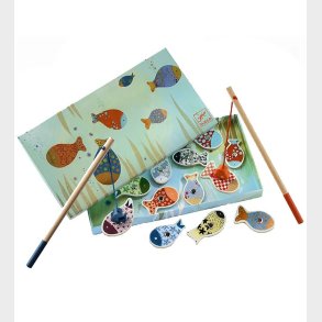 Djeco Fiskespil - Magnetisk - Fortryllende Fiskning