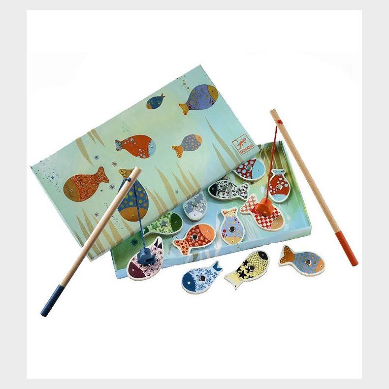 Djeco Fiskespil - Magnetisk - Fortryllende Fiskning