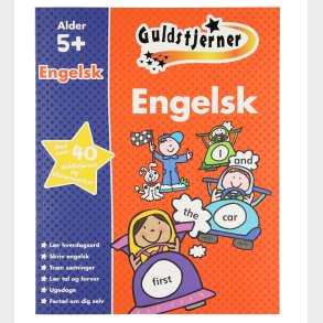 Karrusel Forlag Aktivitetsbog - Guldstjerner - Engelsk