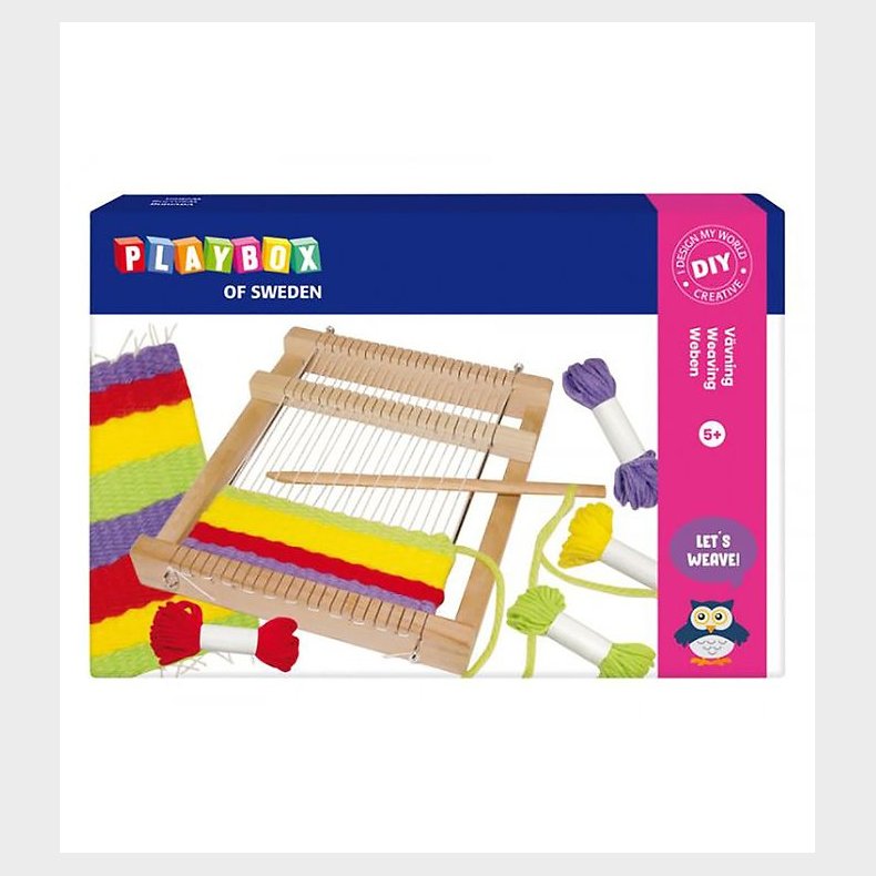 Playbox Kreativt S�t - V�veramme m. 4 Farver