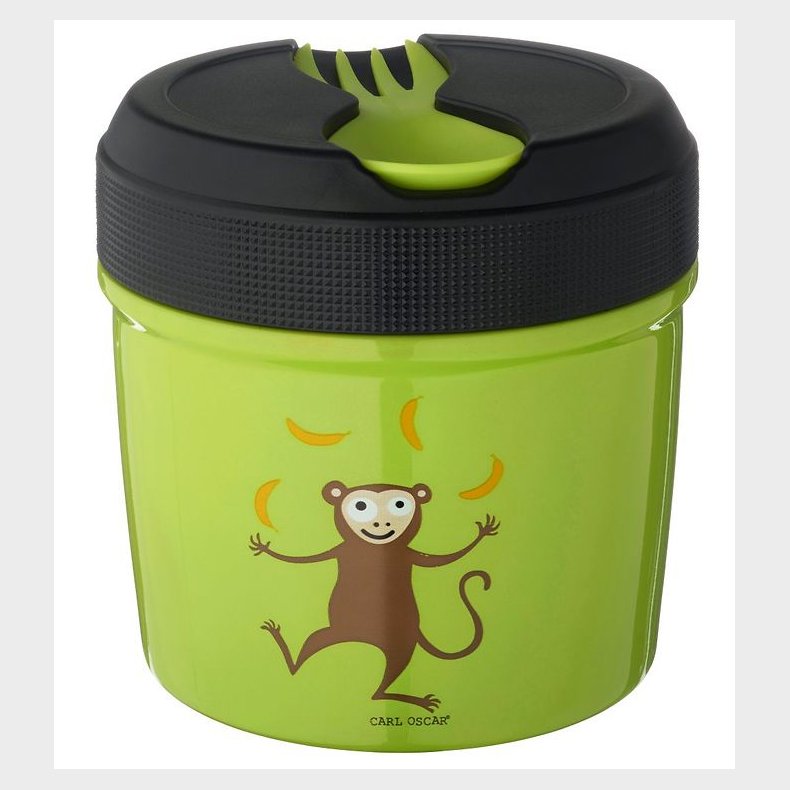 Carl Oscar Termomadkasse - 0,5 L - Lime Monkey