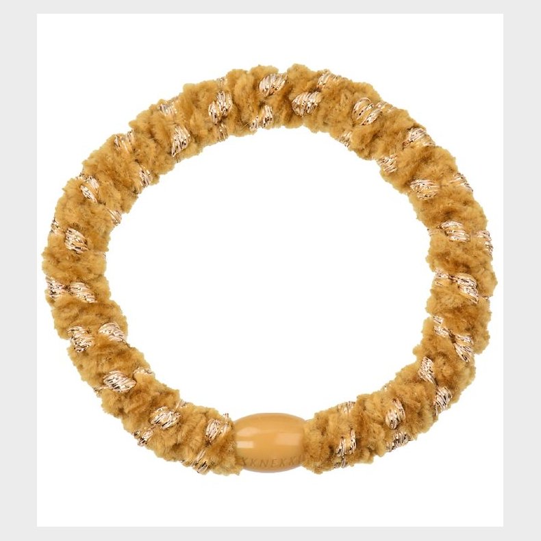 Kknekki Hrelastik - Karry/Guld Velour m. Glimmer