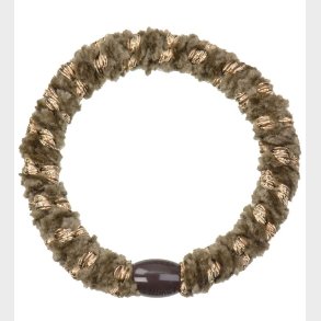 Kknekki Hrelastik - Brun/Guld Velour m. Glimmer