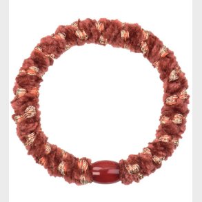 Kknekki Hrelastik - Rd/Guld Velour m. Glimmer