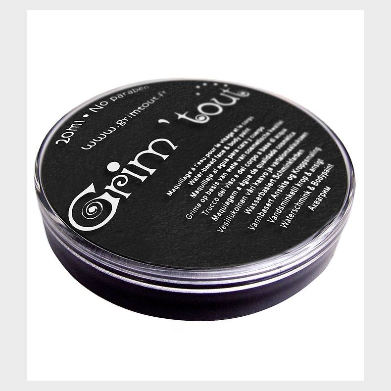 Grim Tout Ansigtsmaling - 20 ml - Sort