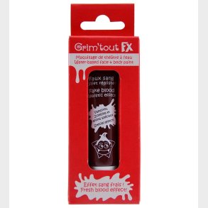Grim Tout Ansigtsmaling - 15 ml - Rd Teaterblod