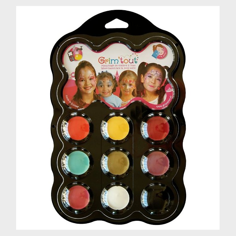 Grim Tout Ansigtsmaling - Prinsesse