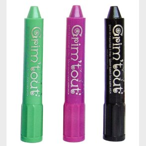 Grim Tout Ansigtsmaling - 3-pak - Heks