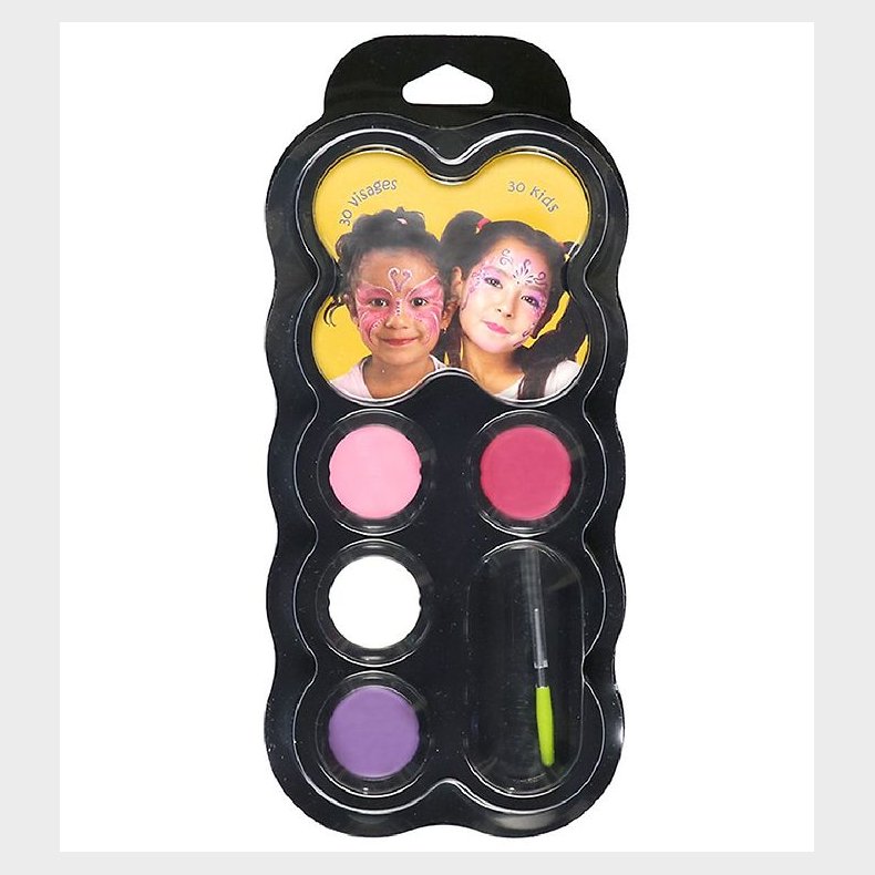 Grim Tout Ansigtsmaling - Sommerfugl & Fe