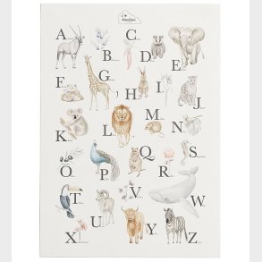 Cam Cam Plakat - Alfabetet - Tysk