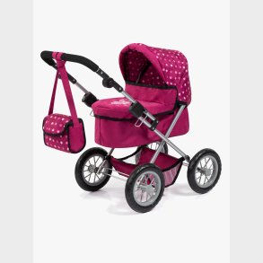 Bayer Design Dukkevogn Trendy, Bordeaux