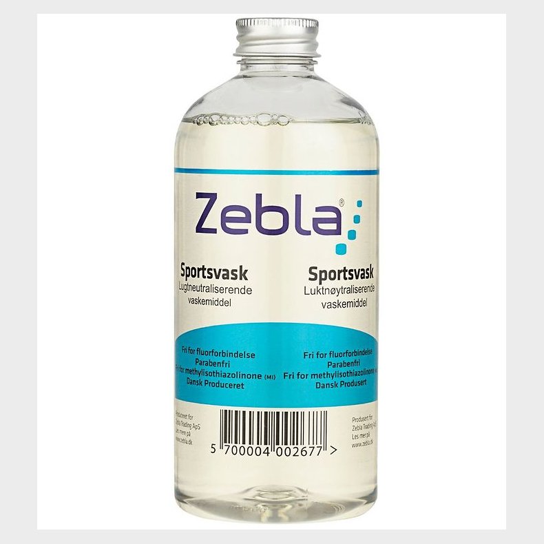 Zebla Sportsvaskemiddel - 1000 ml