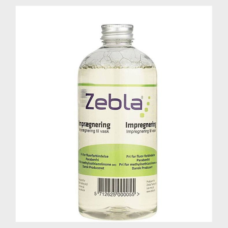 Zebla Impr�gnering Til Vask - 500 ml
