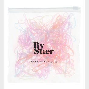 By Str Hrelastikker - Silikone - 200 stk. - Unicorn