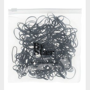 By Str Hrelastikker - Silikone - 200 stk. - Sort