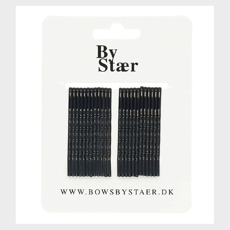 By Str Hrnle - 4 cm - 24 stk. - Sort