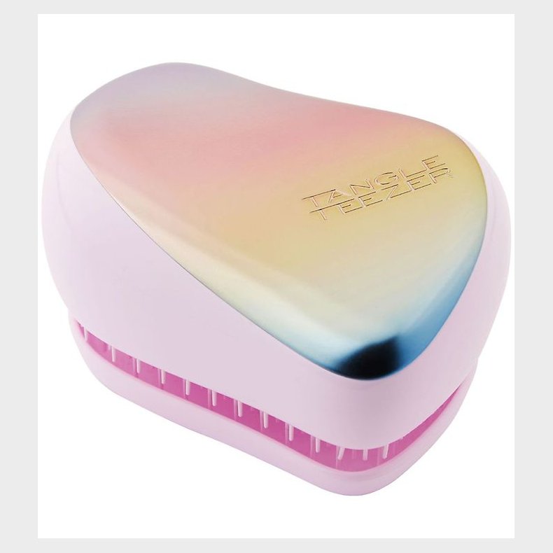 Tangle Teezer Hrbrste - Compact - Pearlescent Matte Chrome