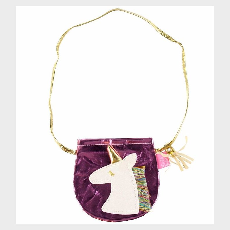 Great Pretenders Udkldning - Skuldertaske - Rosa m. Enhjrning