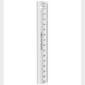 Linex Lineal - 15 cm - Gennemsigtig
