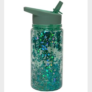 Petit Monkey Drikkedunk m. Sugerr - 300 ml - Mrkegrn m. Glimm