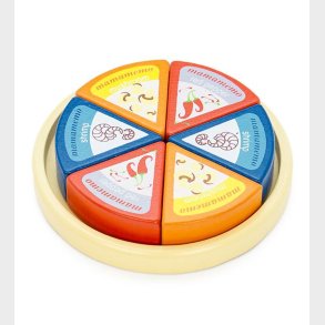 MaMaMeMo Legemad - Tr - Rund Ost m. Trekanter