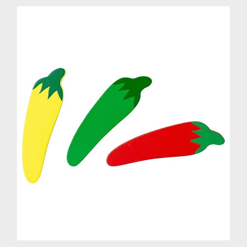 MaMaMeMo Legemad - Tr - 3 stk. - Chili