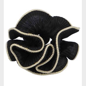 By Str Scrunchie - Lilje - Sort