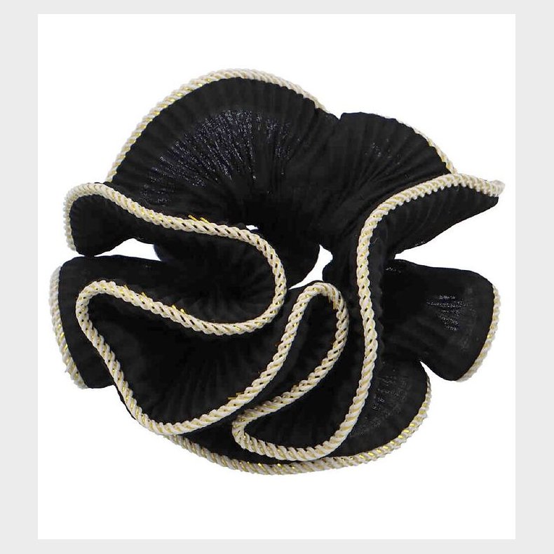 By Str Scrunchie - Lilje - Sort