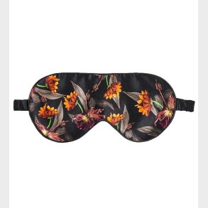 Fan Palm Sovemaske - Silke - Black Hibiscus