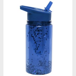 Petit Monkey Drikkedunk m. Sugerr - 300 ml - Glitter Night Blue