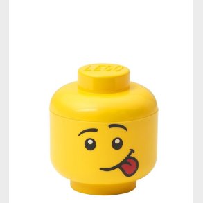LEGO® Storage Opbevaringsboks - Mini - Hoved - 12 cm - Sk�r