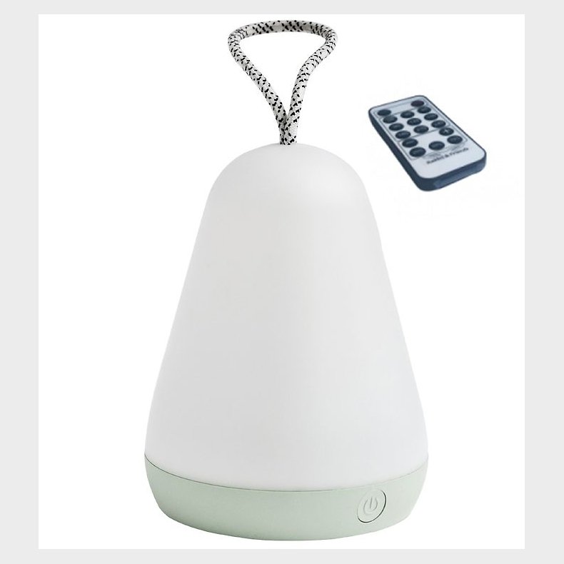 Rabbit & Friends Lanterne - 11x17 cm - Hvid