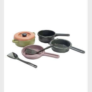 Dantoy Green Bean K�kkens�t - 7 Dele - Assorterede Jordfarver